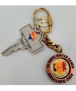 VTG 2002 Official Mascots USA Olympic Winter Games Salt Lake Keychain - £9.86 GBP