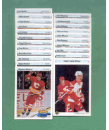 1990/91 Upper Deck Calgary Flames Hockey Team Set  - €3,41 EUR
