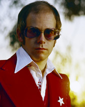 Elton John in classic sunglasses red jacket 11x14 Photo - £11.95 GBP