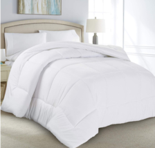 Danjor Linens Luxury Soft All Season White Down Alternative Comforter- Queen - £23.73 GBP