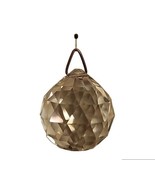Multi Faceted Crystal Glass Prism Ball 1 1/8&quot; Diameter Hanging - £11.72 GBP