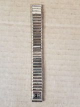 Kreisler Stainless  gold fill Stretch link 1970s Vintage Watch Band Nos W59 - £43.37 GBP