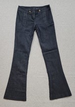 The Limited Denim Fit &amp; Flare 678 Women’s Jeans Size 2L Dark Stretch Denim 31X34 - £15.88 GBP