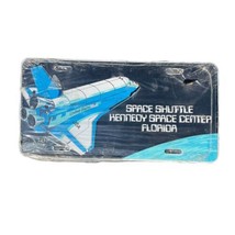 Space Shuttle Kennedy Space Center Florida Booster License Plate Vintage NASA FL - £27.02 GBP