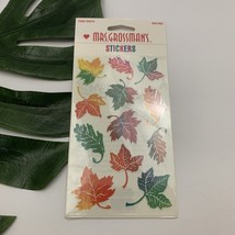 Mrs Grossmans Vintage Y2k Stickers New Sealed Fall Leaves Autumn Colors - $9.89