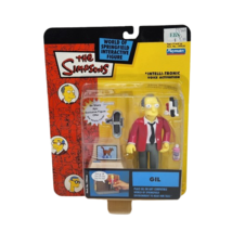 The Simpsons 2002 Interactive Gil Action Figure New On Card Sealed Series 11 - £22.51 GBP