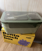 Tarlini GREEN Bento box Premium Bento Lunch Box with Compartments for Portion - £12.65 GBP