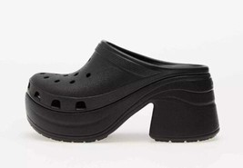 Unisex Crocs Siren Clog Black/Black 208547-001 Women&#39;s Size 10 - $65.44