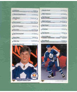1990/91 Upper Deck Toronto Maple Leafs Hockey Team Set  - €3,41 EUR