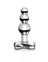 ICICLES No. 47 LUXURIOUS HAND BLOWN GLASS BUTT PLUG MASSAGER - £23.64 GBP