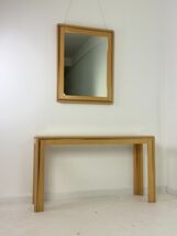 Set of 2 Italian Consoles and Mirror Attributed to Aldo Tura, 1970s-
sho... - $19,120.05 MXN