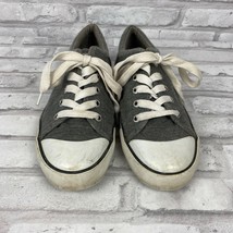 G By Guess GGOONA Grey And White Studded Sneakers Sz 7M - £14.47 GBP