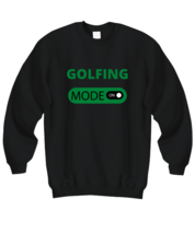GOLFING, black Sweatshirt. Model 64027  - £31.86 GBP