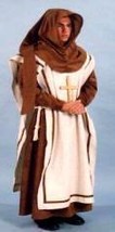 Renaissance Monk / Hooded Robe Medieval Brother / Religious Costume / Re... - £99.05 GBP