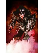 KISS Gene Simmons &quot;Fire Demon&quot; Custom 22 x 36 Inch Poster - DESTROYER DY... - £35.61 GBP
