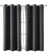 Chrisdowa Grommet Blackout Curtains For Bedroom And, Dark Grey, 42 X 63 ... - $31.97