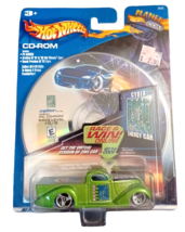 Hot Wheels Cyber Energy Car Super Smooth Green Truck w/ CD-ROM 2001 NIP - £7.68 GBP