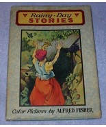 Children&#39;s Illustratred 1922 Book Rainy Day Stories - $182.78 MXN
