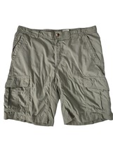 COLUMBIA Mens Shorts Classic Casual CARGO Flat Front Slash Pocket Khaki ... - £9.20 GBP