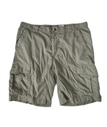COLUMBIA Mens Shorts Classic Casual CARGO Flat Front Slash Pocket Khaki ... - £9.09 GBP