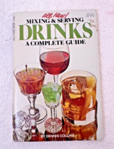 1978 Mixing &amp; Serving Drinks Dennis Collins Dell Purse Book Guide 5701 - $8.42