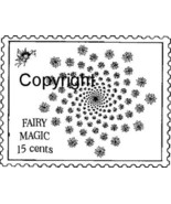 FAIRY MAGIC POSTOID new mounted rubber stamp - €5,21 EUR