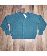 Nike SB Skate Button Cardigan Teal Blue DQ6306-379 Unisex Size XL Swoosh... - $1,306.53 MXN