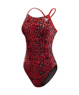 TYR TPET7Y Girls Petra Cutoutfit Performance Swimsuit~Bathing Suit, Red ... - €37,64 EUR