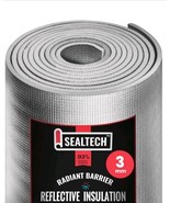 400sqft Reflective Foam Core Insulation RADIANT BARRIER 48&quot; X 100ft roll... - $138.59