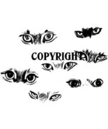 CAT EYES NEW RELEASE NEW mounted rubber stamp - €6,09 EUR