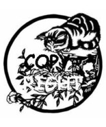 CAT ON TOP WITH FLOWERS new mounted rubber stamp - €6,96 EUR