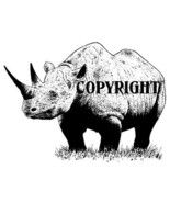 BABY RHINO new mounted rubber stamp NEW RELEASE! - €7,84 EUR