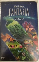 Walt Disney Fantasia 2000 Vhs-Tested-Rare Vintage Collectible-Ships N 24 Ore - £7.83 GBP
