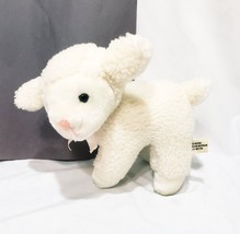 Vintage Easter Creations Lamb Sheep Plush Stuffed Animal 9&quot; Lovey Wooly ... - $26.72