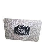 Greenbrier Table Placement/Napperon 12&quot;x18&quot;- &quot;Live Simply&quot;-Brand New-SHI... - $13.41 CAD