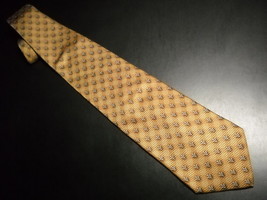 Joseph Abboud Neck Tie Italian Silk Design No 70211 Browns Made in Italy - £10.26 GBP