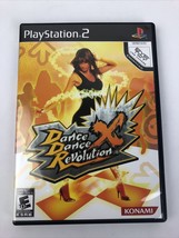 Dance Dance Revolution X PS2 Playstation 2 MINT Disc Case and Manual - K... - £15.63 GBP