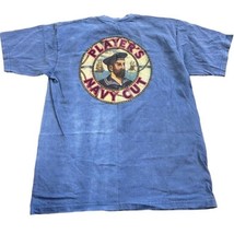 Player’s Navy Cut Men&#39;s Cigarette T-Shirt USA Made Blue Size XL - $14.98