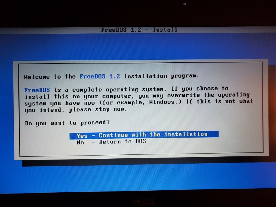 FreeDOS 1.2 Installation or Live MS DOS Compatible OS 4G USB Stick Item image 3