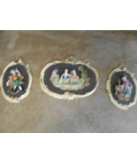 Great Collectible  Set of 3 EMPIRE Wall Plaques- Made in ITALY - £41.12 GBP