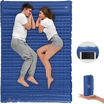 Extra Thickness 5 Inch Inflatable Sleeping Mat For Camping By Ggov,, Traveling. - £81.87 GBP