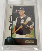 Magglio Ordonez Signed Autographed 1998 Bowman Baseball Card - Chicago White Sox - £7.88 GBP