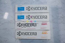 4 New OEM Kyocera TASKalfa7052ci, 7353ci, 8052ci, 8353ci TK-8737 CCMY Toners - £355.29 GBP