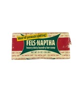 Vintage Purex Fels-Naptha Heavy Duty Laundry Bar Soap Stain Removal 6.5 ... - $12.03