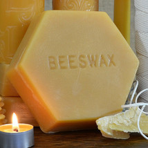Grade B Beeswax Darker Color 100% Raw Bees Wax Usps Shipping! From Ounce To Lb - £3.50 GBP+