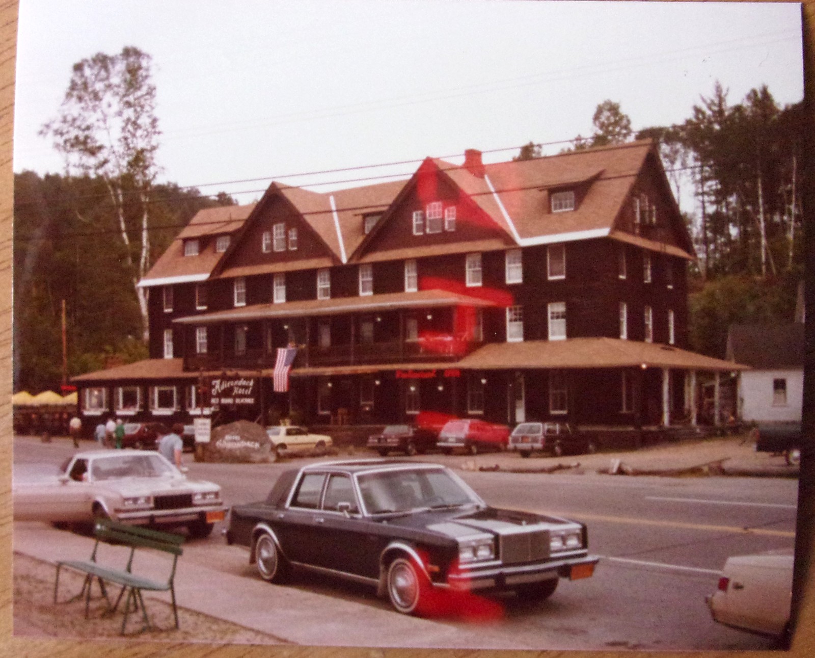 Vintage Long Lake New York Adiredock Hotel 1984 - $1.99