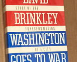 WASHINGTON GOES TO WAR By David Brinkley - Hardcover *New Sealed* - $2.77