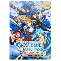 Granblue Fantasy The Animation Season 1+2 Vol.1-25 End English Sub - $23.19