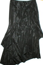 NWT Womens New Gai Mattiolo Couture Italy 48 Black Silk 14 Long Floor De... - $910.80