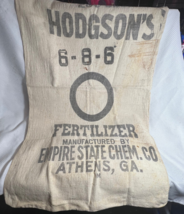 Hodgson&#39;s 686 200lbs Fertilizer Empire State Chem Co Athens GA Large Can... - £31.93 GBP